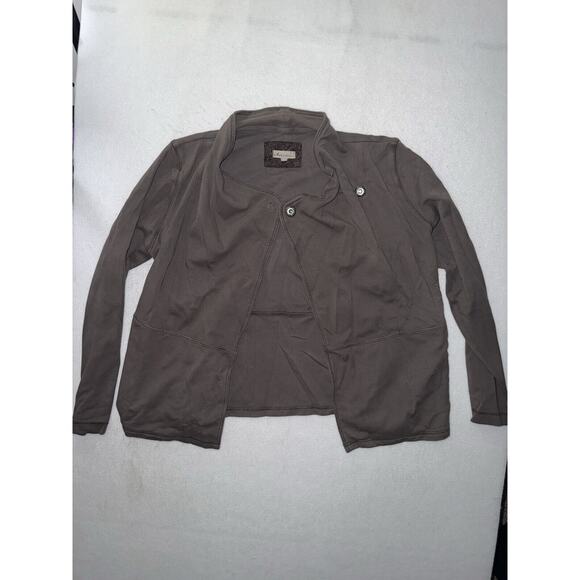 Mod-O-Doc Women's Jacket Brown Cardigan Bomber Jacket Size Small - Picture 1 of 3